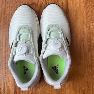Adidas Bounce Golf Shoes - Size 4 Boys